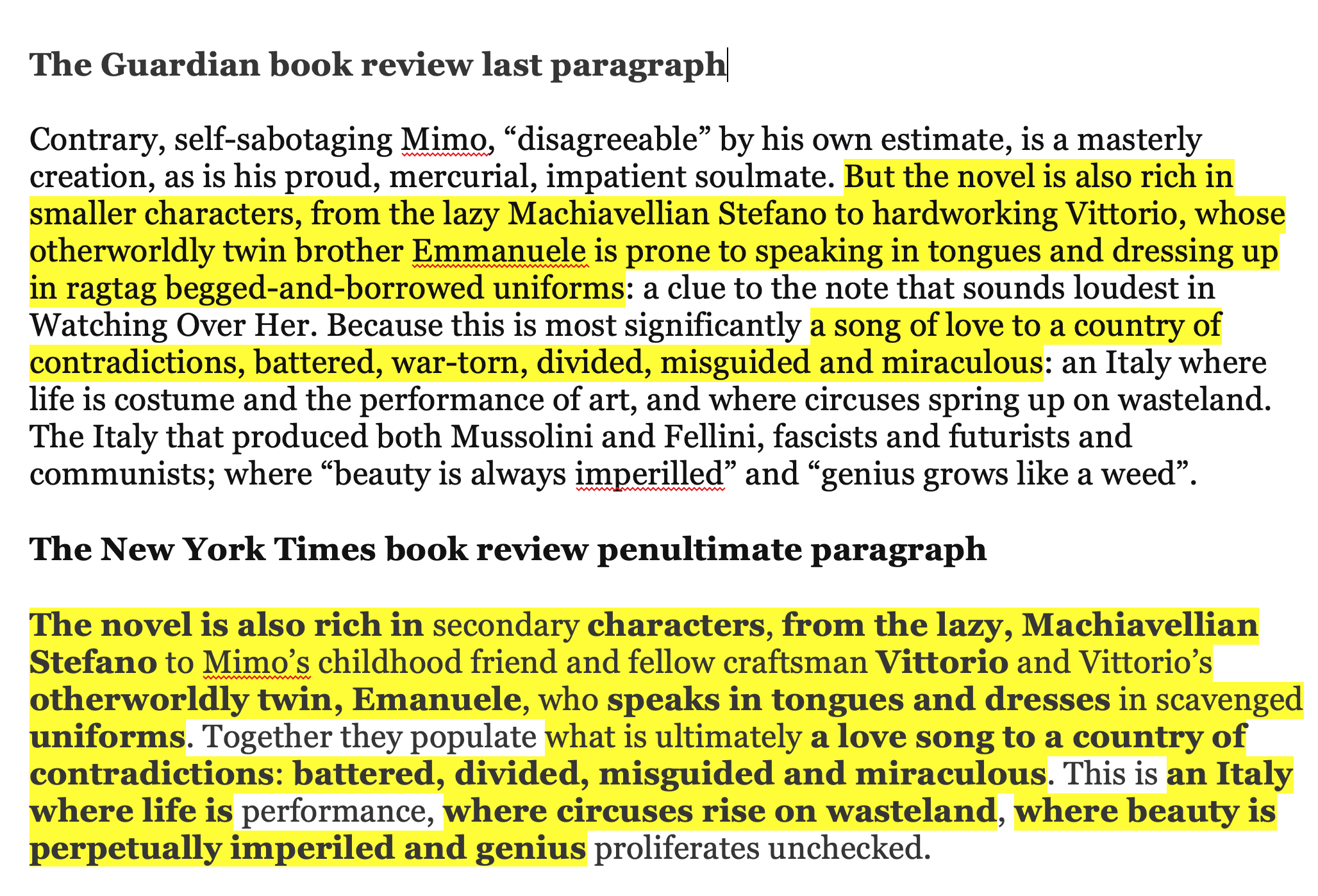 New York Times reportedly published book review of “Watching Over Her,” while missing its free-lance reviewer  Alex Preston used AI-generated parts.