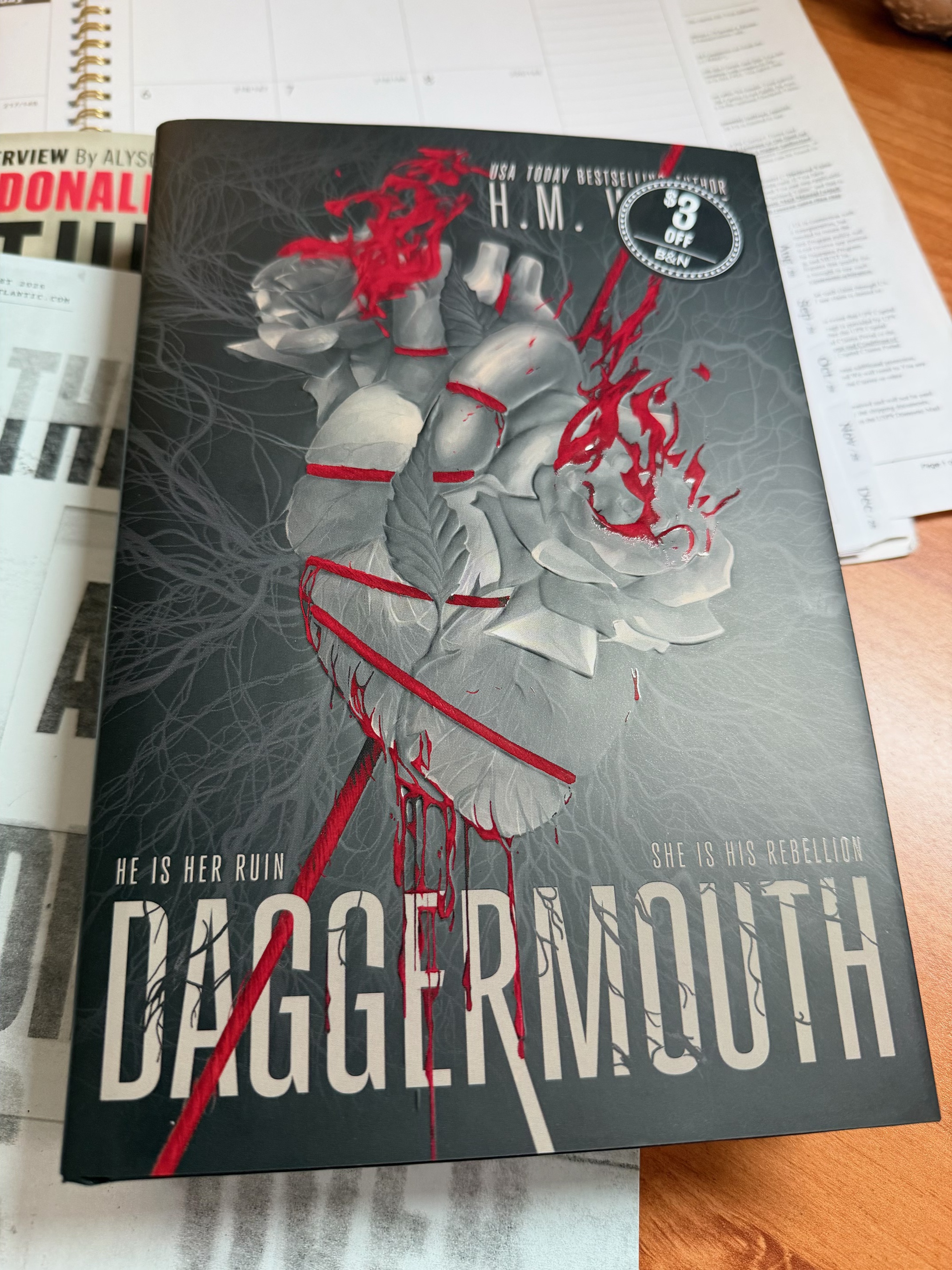AI book witch hunt: BookTok rails v. The Atlantic’s Will Oremus article  on Tuhin Chakrabarty’s study that suggests Daggermouth is partly AI-generated book based on AI detector Pangram & rare expressions. H.M. Wolfe denies it. BookTokkers defend her.
