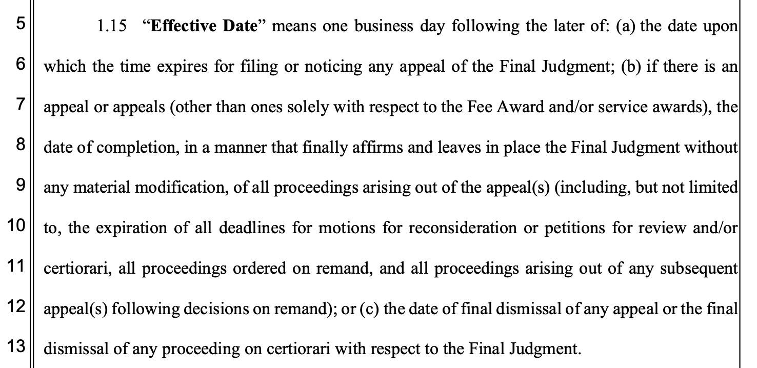 UPDATE: Publishers’ Coordination Counsel files notice of appeal of fee award in Bartz v. Anthropic. Does not affect payout schedule.